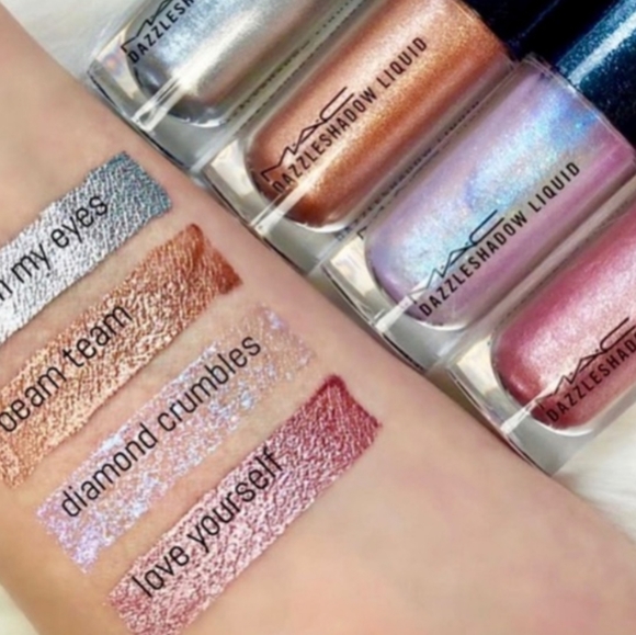 🌟🧚♀️LOVE YOURSELF MAC RARE Dazzleshadow Eyeshadow NWT - Picture 4 of 8